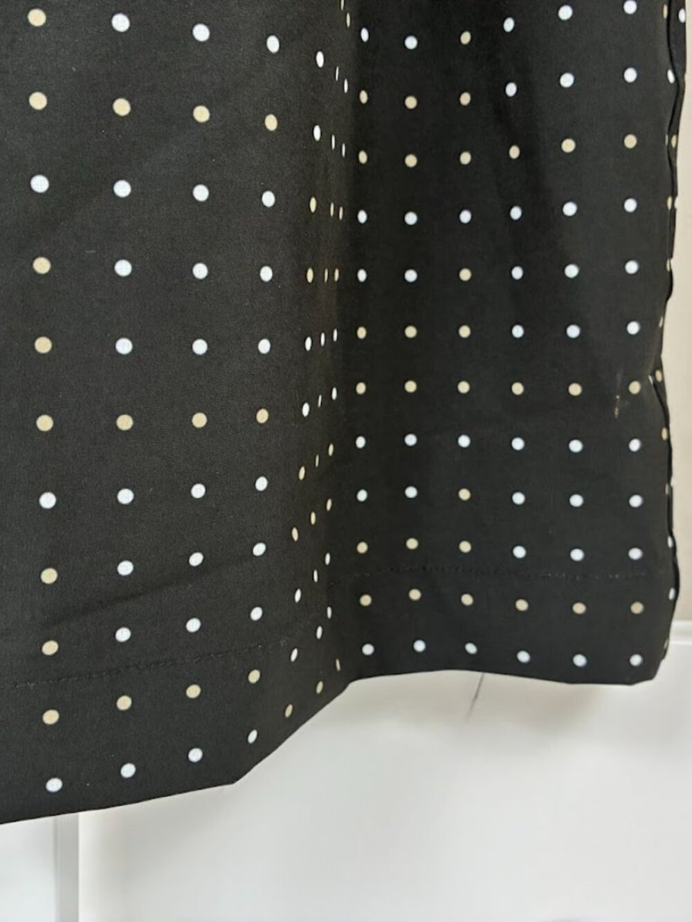 Albion Fit City Jumpsuit in Dotty Black Polka Dot - Size Medium Petite NWT $148 - Picture 8 of 10